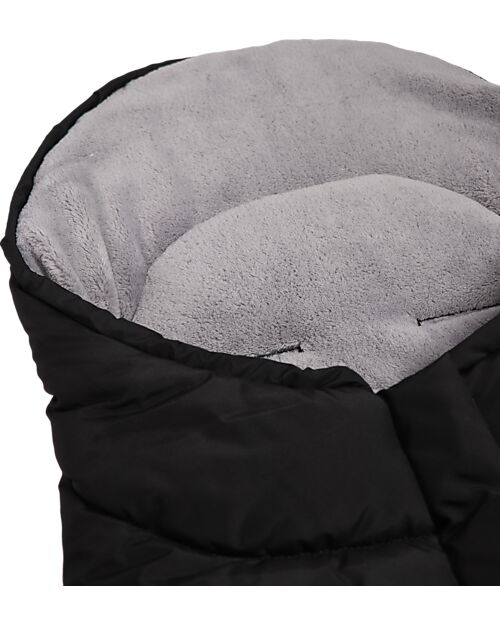 Ding Baby Universal Footmuff for Stroller Deluxe - Black - Waterproof Footmuffs