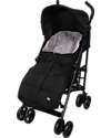 Ding Baby Universal Footmuff for Stroller Deluxe - Black - Waterproof Footmuffs