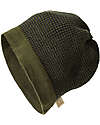 Disana Beanie - Olive Anthracite - 100% merino wool Winter Hats