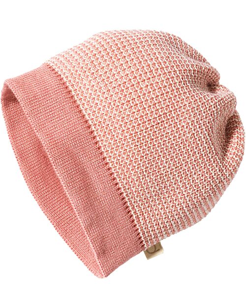Disana Beanie - Soft Pink - 100% merino wool Winter Hats