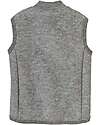 Disana Boiled Wool Vest - Grey - 100% merino wool Jackets