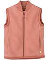 Disana Boiled Wool Vest, Soft Pink - 100% merino wool Jackets