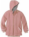 Disana Girl’s Outdoor Jacket, Rose - Boiled wool Jackets