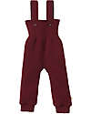 Disana Knitted Dungarees - Cassis - 100% GOTS Certified Organic Merino Wool Dungarees