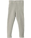 Disana Knitted Leggings, Grey - Pure Merino Wool Leggings