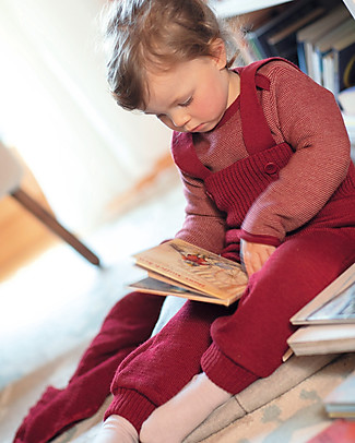 Disana Knitted Trousers - Bordeaux Trousers