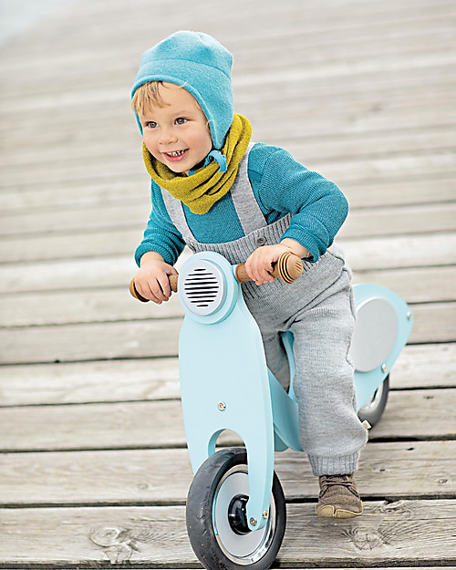 Disana Knitted Trousers - Light Grey Dungarees