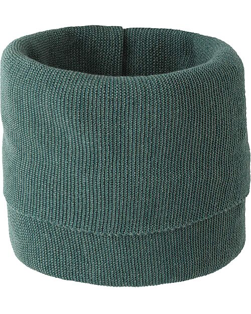 Disana Tube Scarf - Eucalyptus - 100% GOTS Certified Organic Merino Wool Scarves