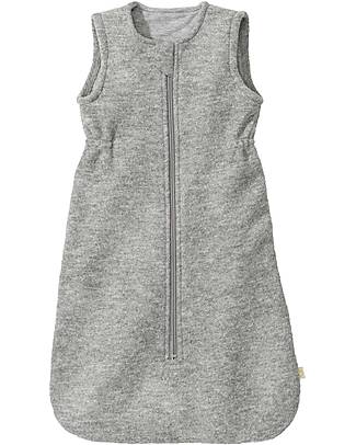 Disana Zipped Sleeping Bag 80 cm - Grey - Boiled Wool and Organic Cotton - TOG 2 Sleeping Bags