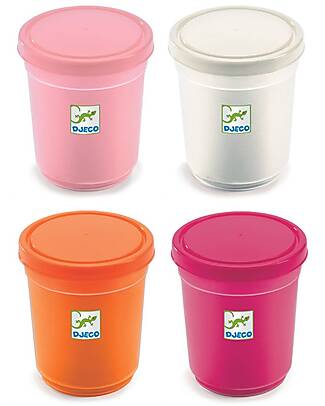 Djeco 4 Tubes of Play Dough - Sweet - 140gr Creative Toys