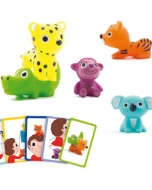 Djeco Ability Game Little Action - Complete the Challenges! Creative Toys