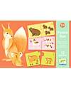 Djeco Animal Babies Duo Puzzle - 12 puzzles - 2+years Puzzles