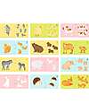 Djeco Animal Babies Duo Puzzle - 12 puzzles - 2+years Puzzles