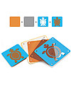 Djeco Animologix - The Game of the Transparent Cards Board Games