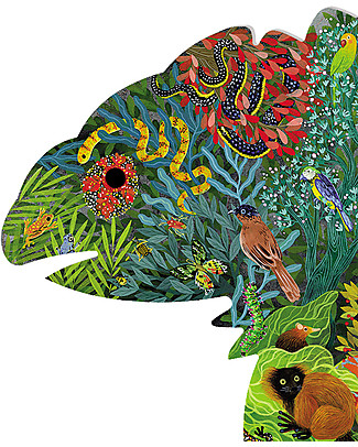 Djeco Art Puzzle: Chameleon - 150 pieces Montessori Toys