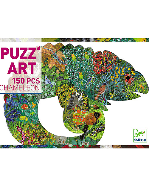 Djeco Art Puzzle: Chameleon - 150 pieces Puzzles