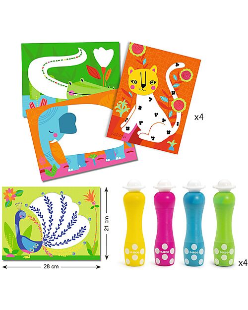 Djeco Artistic kit - Drawing With Dots - from 18 moths Creative Toys