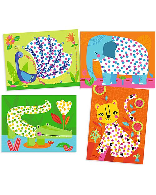 Djeco Artistic kit - Drawing With Dots - from 18 moths Creative Toys