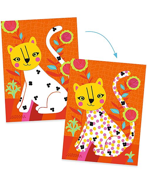 Djeco Artistic kit - Drawing With Dots - from 18 moths Creative Toys