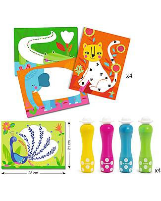 Djeco Artistic kit - Drawing With Dots - from 18 moths Draw And Color