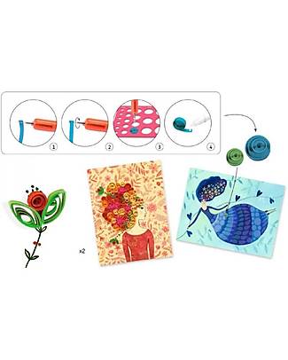 Djeco Artistic Kit - Quilling - Oriental - 8+ Art & Craft Kits