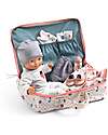 Djeco Baby Vanille Doll and Her Magic Suitcase with All Accessories - Pomea Collection - 32 cm - 18m + Dolls