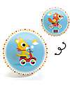Djeco Ball - Cute Race - with Double Face Illustrations - Diameter 12 cm Outdoor Games and Toys_