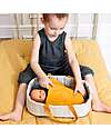 Djeco Bassinet for Pomea Doll in Cotton - 36x22x10cm - Includes Pillow and Blanket Dolls Accessories