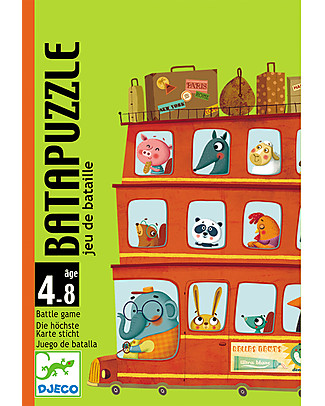 Djeco Batapuzzle Playing Cards - Complete the Puzzle! Creative Toys