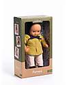 Djeco Camomille Doll - 32cm - with Realistic Clothes - Pomea Collection Dolls