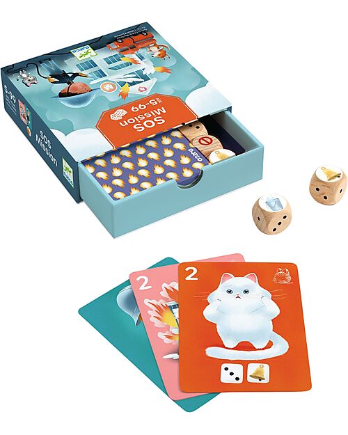 Djeco Card game - 5+ Ages Hair Accessories