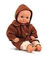 Djeco Coat and Hat for Pomea Doll - Fall - Easy to Wear Dolls Accessories