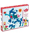 Djeco Collage Activity - An Explosion of Pompons Creative Toys