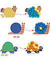 Djeco Collage Activity - Fluffy Animals - Add the Pompons! Creative Toys