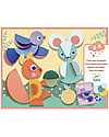 Djeco Collage Activity - Round and Round - to Create Textured Design! Art & Craft Kits