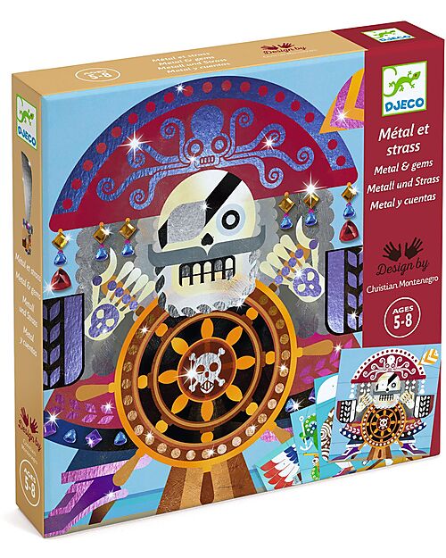 Djeco Collage for Children - On Board - from 5 to 8 years Creative Toys