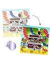 Djeco Collage for Children - On Board - from 5 to 8 years Creative Toys