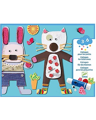 Djeco Collages - Collages for little one Art & Craft Kits