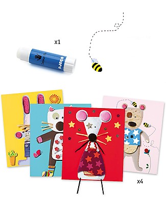 Djeco Collages - Collages for little one Art & Craft Kits