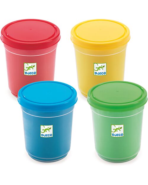 Djeco Color & Play Modeling Dough Set - 18+ Months Creative Toys