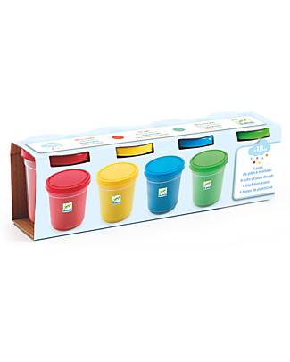 Djeco Color & Play Modeling Dough Set - 18+ Months Creative Toys