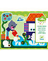 Djeco Coloring Cards with Water Markers - Hidden in the Garden Draw And Color
