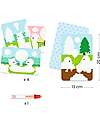 Djeco Colouring Kit - Colouring in the Park - Creative Water Play for Children - 18-m+ Draw And Color
