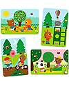 Djeco Colouring Kit - Colouring in the Park - Creative Water Play for Children - 18-m+ Draw And Color