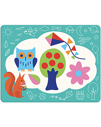 Djeco Colouring Set Magic Scribbles - with Water-Filled Pen! Draw And Color
