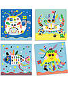 Djeco Create with Stickers - Sea Animals - Over 400 Stickers - 3+ Years Stickers & Stamps Sets