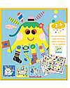 Djeco Create with Stickers - Sea Animals - Over 400 Stickers - 3+ Years Stickers & Stamps Sets