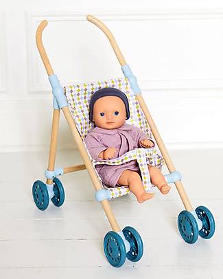 Djeco Dalhia Doll - 32cm - with Realistic Clothes - Pomea Collection Dolls
