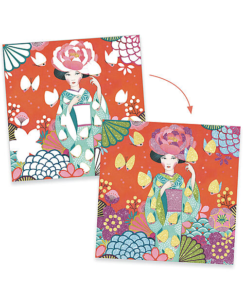 Djeco Decoration Game Set for Children - Daydreaming - from 7 to 12 years Creative Toys