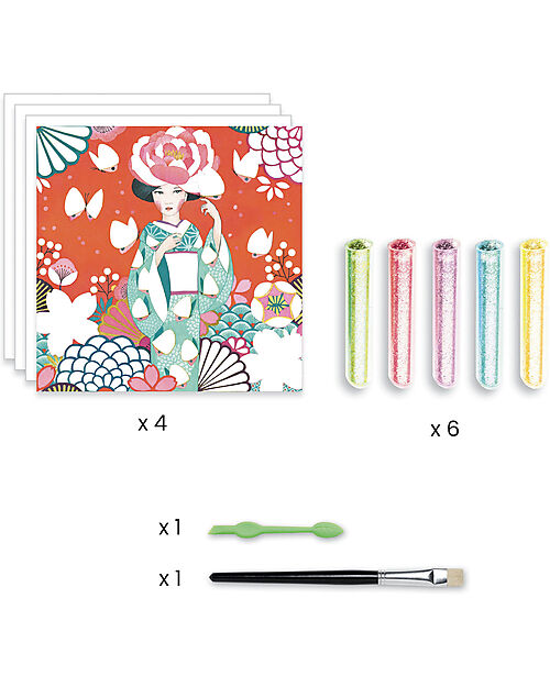 Djeco Decoration Game Set for Children - Daydreaming - from 7 to 12 years Creative Toys